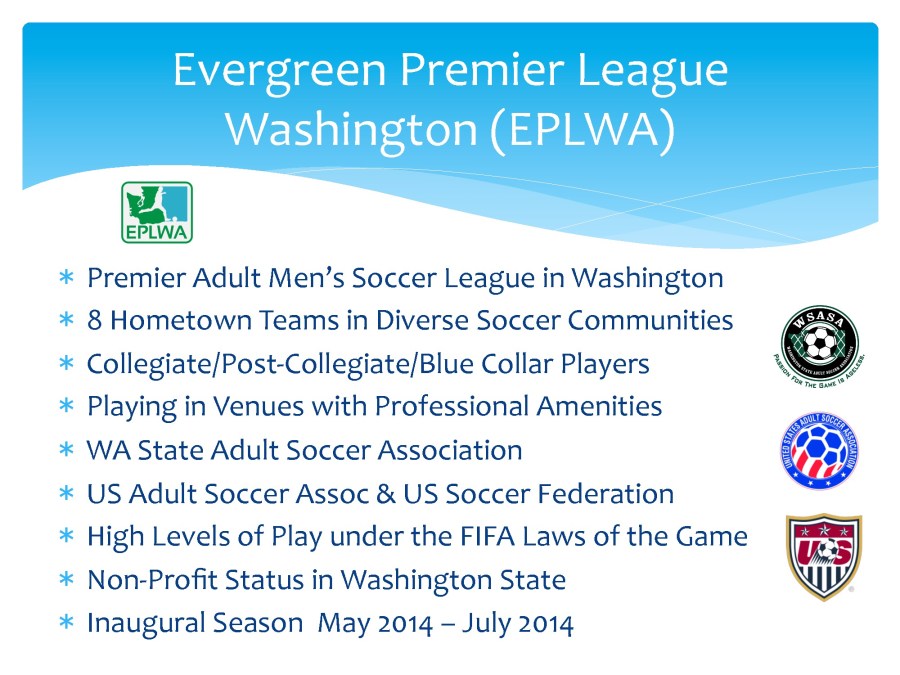 Part of EPLWA President Peter Ostrovsky's presentation in San Diego.