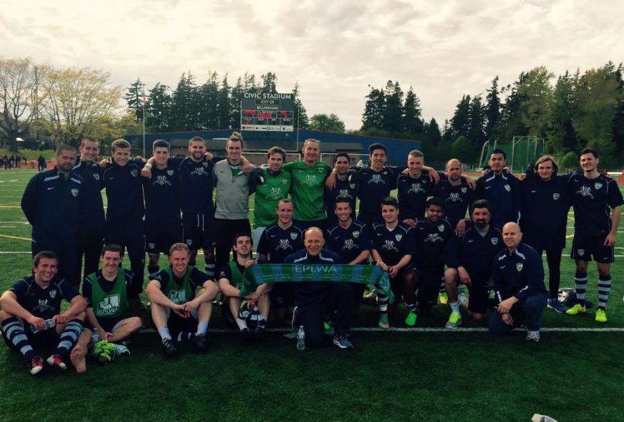 SHOCK RESULT: Five goals in 37 minutes were more than enough for South Sound to beat Bellingham in both club's league opener. (Shock photo)