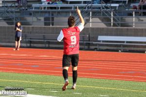 JJ Schmeck scores in the 17th minute to bring South Sound level.