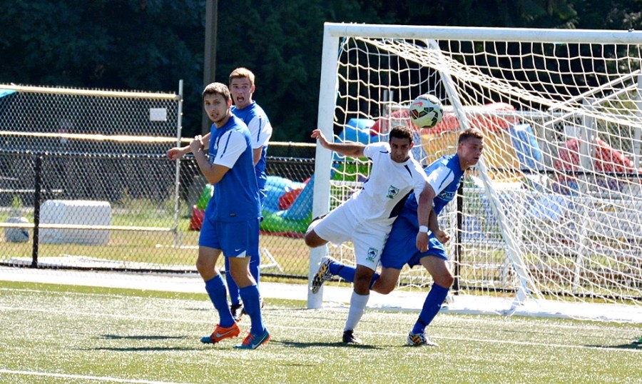 The Force and Stars battled it out in on-pitch temperatures well over 100 degrees. (Stars photo)