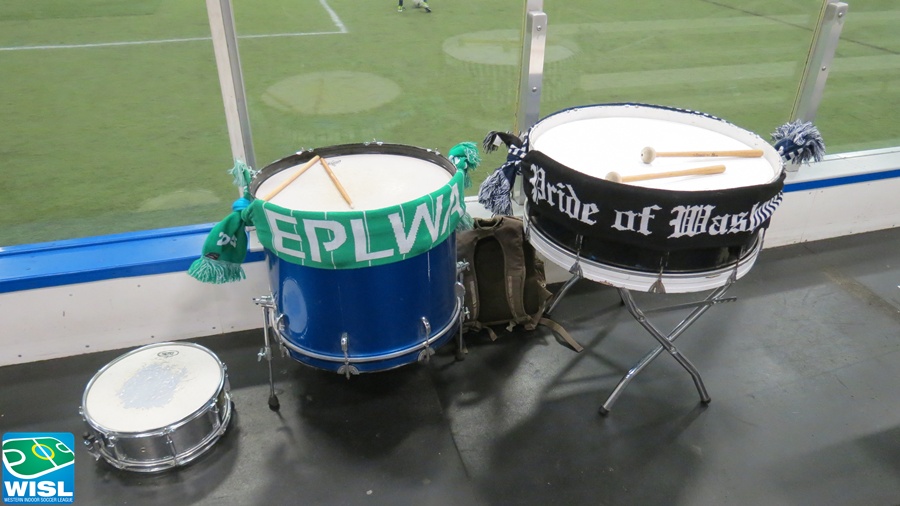 An EPLWA scarf at a WISL arena. (Bellingham)